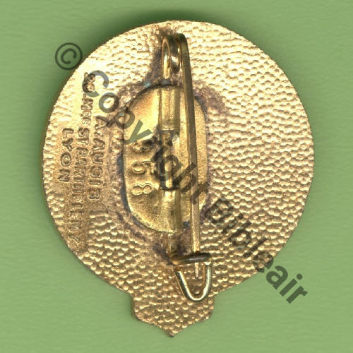 A1081 1946.60 NH CIET TOULOUSE  A.AUGIS ST.BARTH LYON 3Lig Bol fenetre allonge Dos grenu No958 sur Bol Src.Y.GENTY 10Eur11.16 